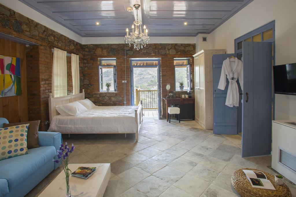 Lyhnos Bed and Breakfast Askas Rum bild